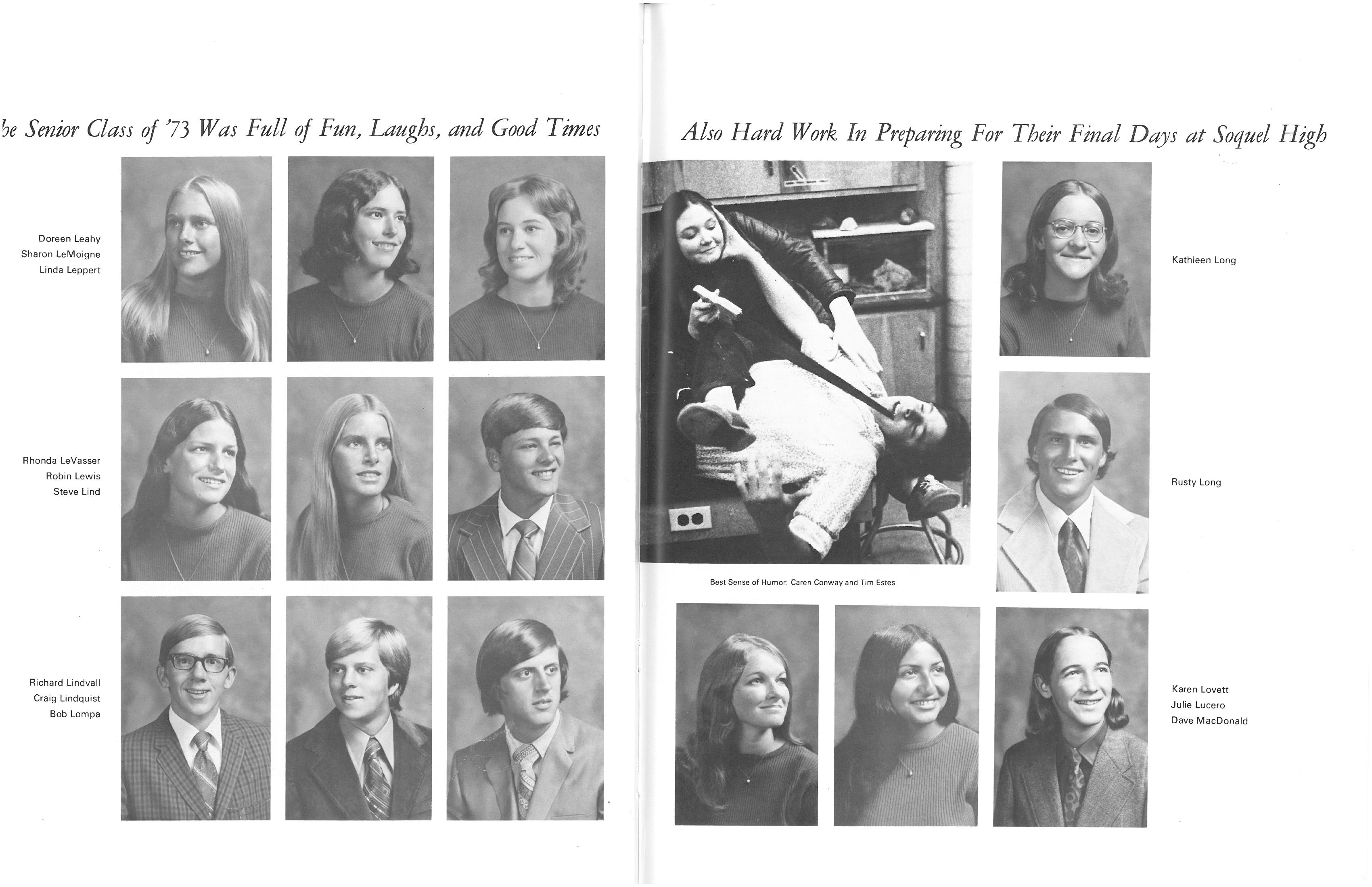 SOQUEL HIGH CLASS OF 1973